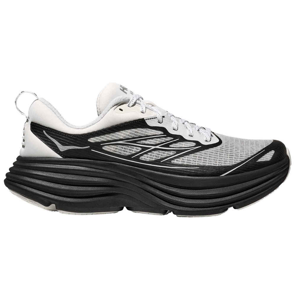 🖤📎 HOKA BONDI 8 BLACK SILVER 🖤📎